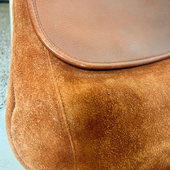 Coach Vintage Convertible Backpack Leather & Suede - Picture 16 of 16